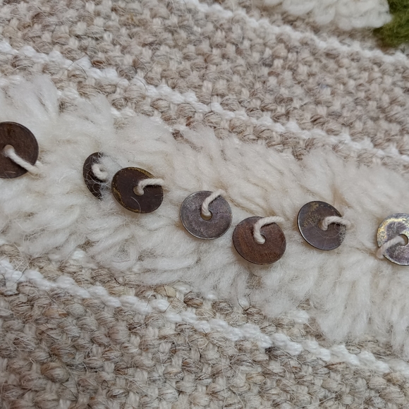 Pottery Barn Lina Moroccan Wedding Blanket Pillow Cover 18" x 18" - Picture 7 of 13